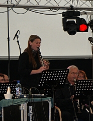 Christine i aksjon p� Memories of you