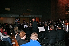 Helge Magne i djup konsentrasjon under framf�ringa av Persuasion der han hadde ein fantastisk flott solo.